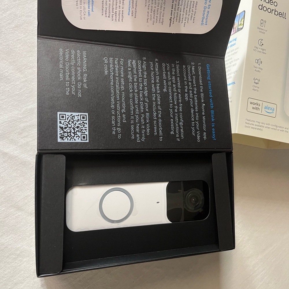 Blink White Video Doorbell - Picture 5 of 5